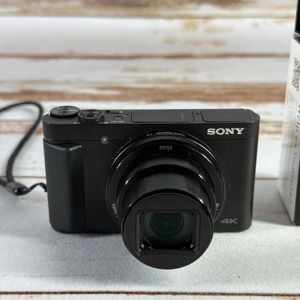 Sony DSC-HX99 18.2MP 4K Digital Camera For Parts Repair New Battery Charger